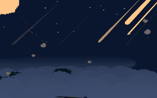 Whooshy comets go whoosh!