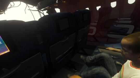 Don't worry, kid. It's more aero-dynamic without the front! We'll just get there faster!